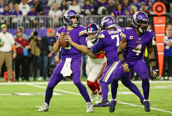 NFL:n Minnesota Vikings -paidan erottuvammat värit